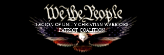Legion Of Unity Christian Warriors Patriot Coalition banner picture